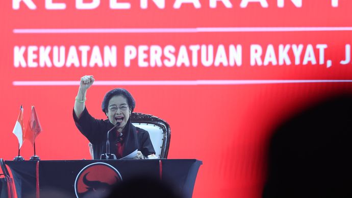 Ketua Umum PDIP Megawati