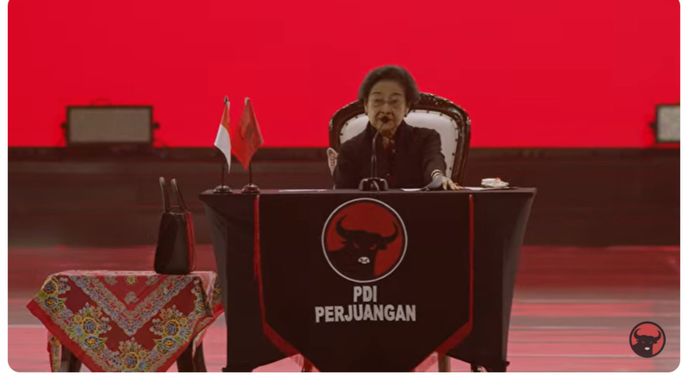 Ketua Umum PDIP Megawati