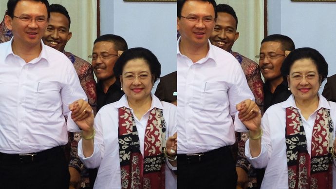 Ahok dan Megawati