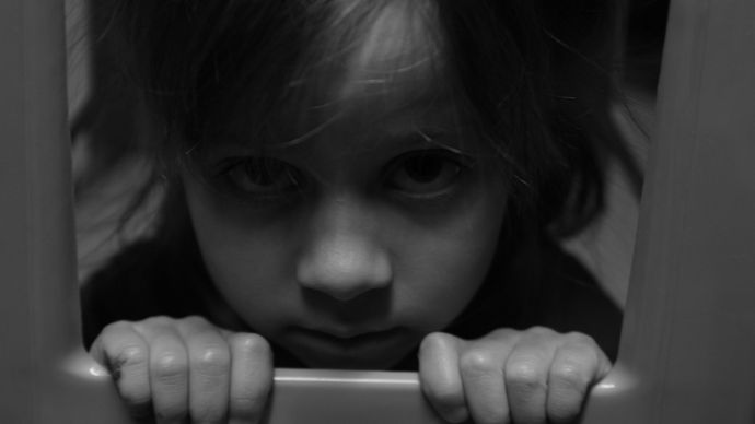 Ilustrasi Anak Kecil Ketakutan