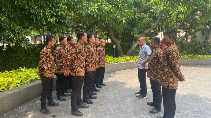 Pengamanan Timnas Indonesia diperketat