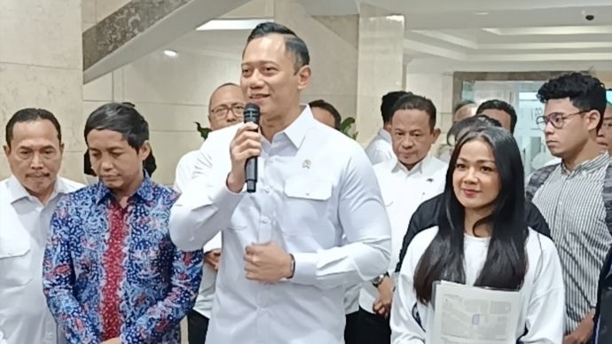 Agus Harimurti Yudhoyono dan Nirina Zubir