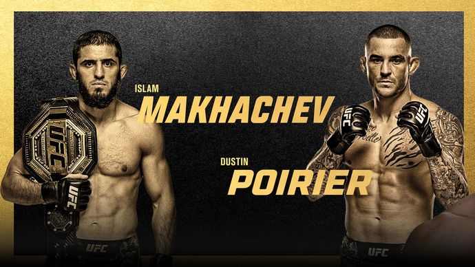 Islam Makhachev vs Dustin Poirier di UFC 302