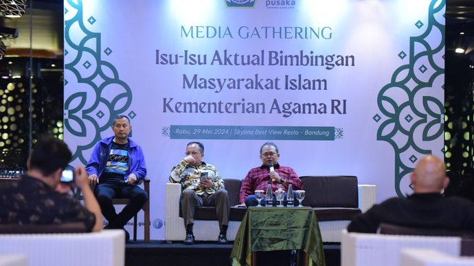 Acara Bimbingan Masyarakat Islam di Kemenag RI <b>(Website Kementerian Agama)</b>