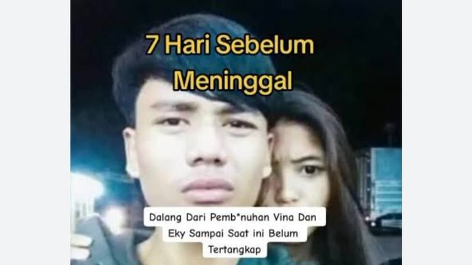 Vina dan Eky. (Tangkapan layar) 