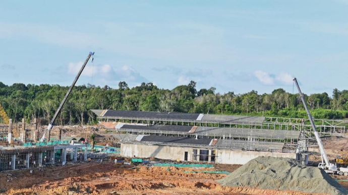 Menhub Budi Karya cek progres pembangunan Bandara Ibu Kota Nusantara (IKN)
