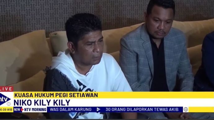 Nicko Kili Kili, salah satu kuasa hukum Pegi Setiawan, mengungkapkan kondisi kliennya hingga saat ini masih tertekan. 