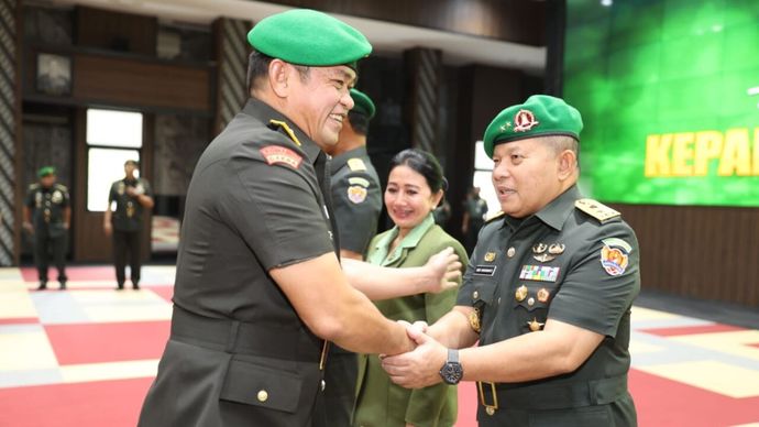 Mayjen Budi Hariswanto Jabat Kapusziad Gantikan Mayjen TNI I Nengah Wiraatmaja <b>(TNI Angkatan Darat)</b>