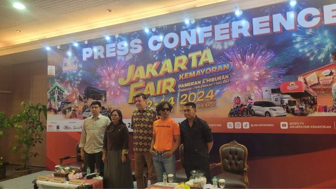 Press Conference Jakarta Fair 2024