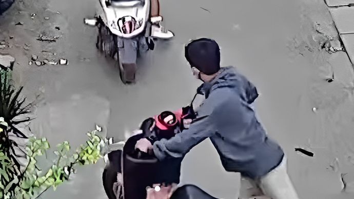 Pencurian motor di Tangerang 