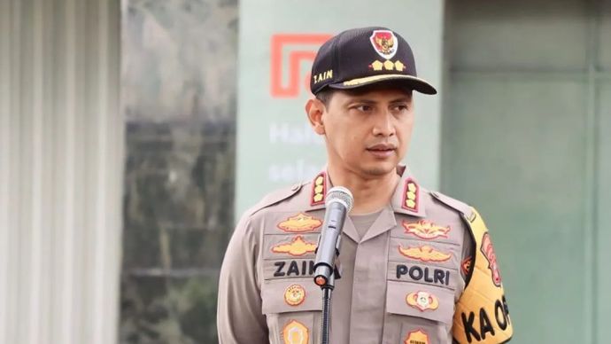 Kapolres Metro Tangerang Kota Kombes Zain Dwi Nugroho. (Antara) 