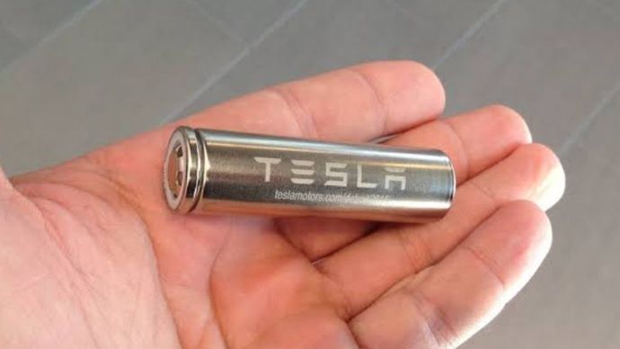 Tesla memproduksi 50 juta sel baterai 4680 di pabrik Giga Texas di Austin, Amerika Serikat (AS). (Foto: Twitter @teslacarsonly)  