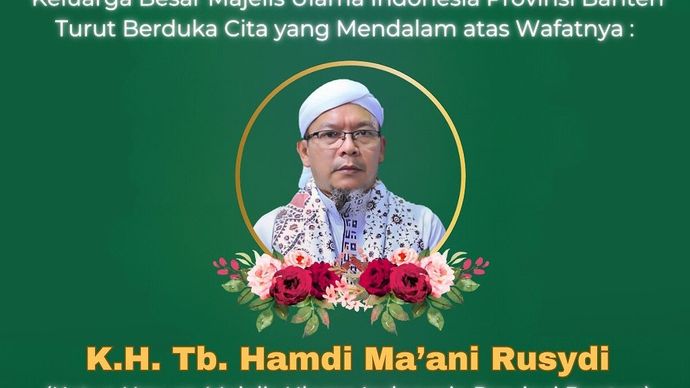  Ketua MUI Banten KH Hamdi Ma'ani Rusydi Meninggal di Jeddah 