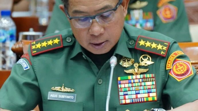 Panglima TNI Jenderal Agus Subiyanto