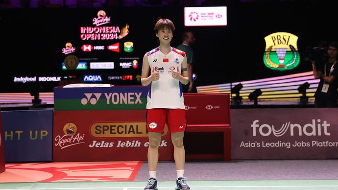 Wakil China bertaburan di final Indonesia Open 2024