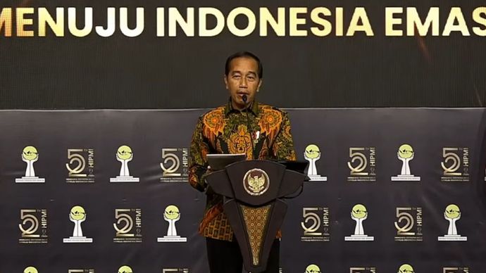 Presiden Jokowi/ YouTube Hipmi TV