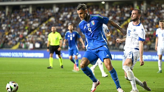 Italia menang 1-0 atas Bosnia <b>(Twitter Timnas Italia)</b>