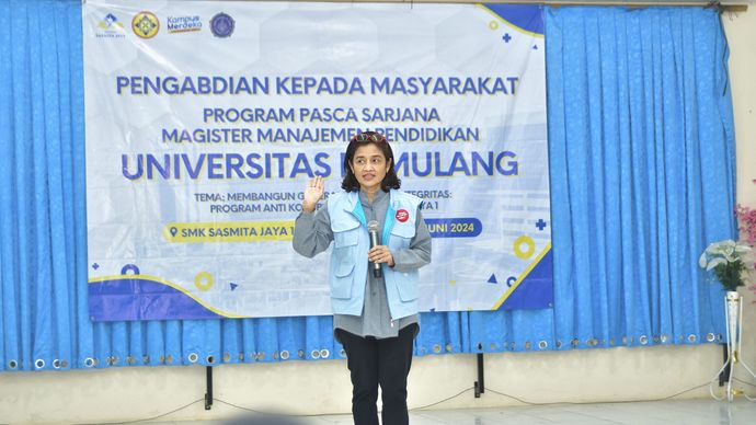 Magister Manajemen Pendidikan Unpam Lakukan Pengabdian kepada Masyarakat di SMK Sasmita Jaya 1 Pamulang <b>(Istimewa)</b>