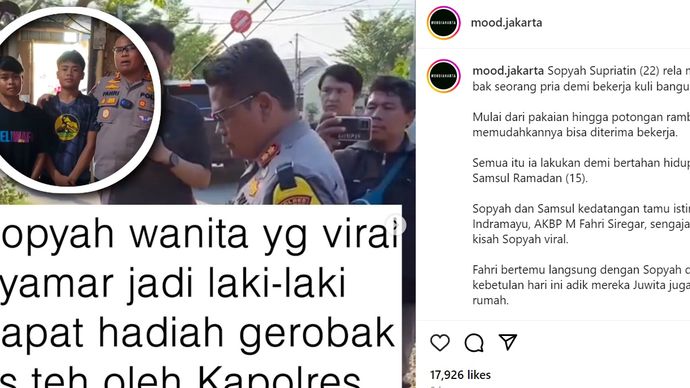 Gerobak dari polisi