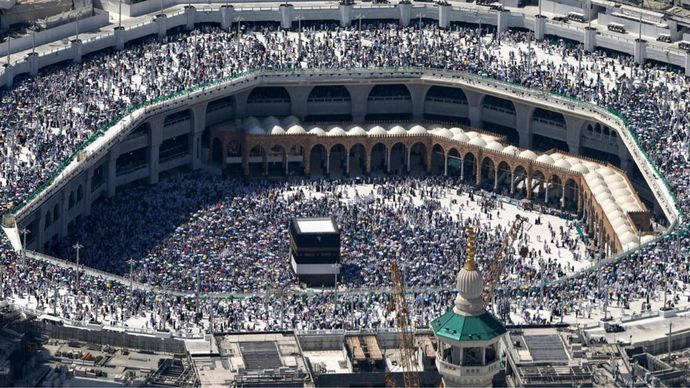 Jemaah Haji di Mekkah Arab Saudi <b>(AFP)</b>