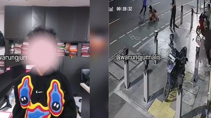 Pelaku penganiayaan brutal di Jalan Kebon Manggis III, Jakarta Timur.