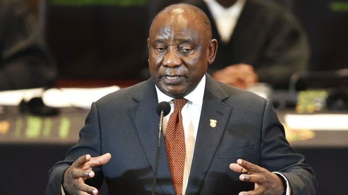 Presiden Afrika Selatan Cyril Ramaphosa <b>(Antara)</b>