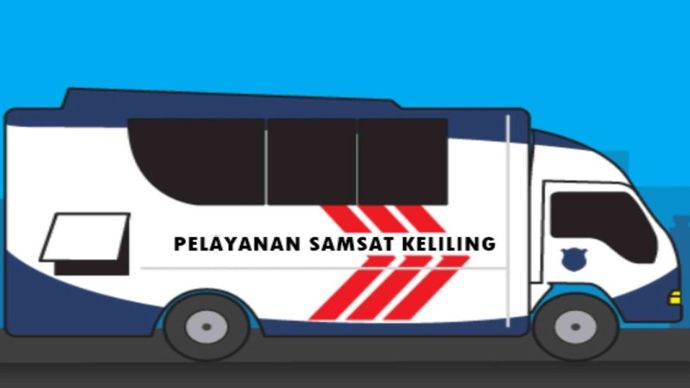 Ilustrasi. Mobil pelayanan Samsat keliling. (Foto: Istimewa) 