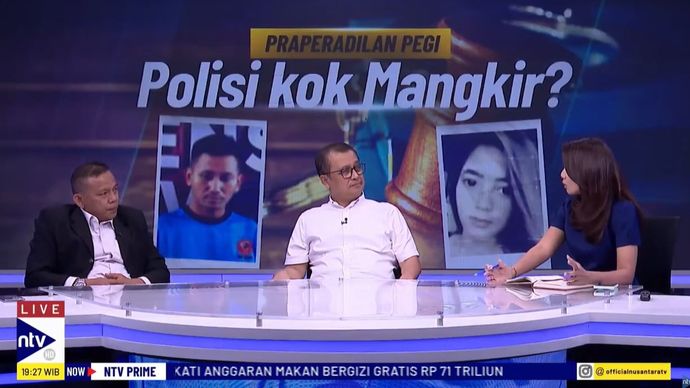 Wakapolri periode 2013-2014, Komjen Pol (Purn) Oegroseno saat menjadi narasumber dalam program NTV Prime di Nusantara TV, Senin (24/6/2024). 
