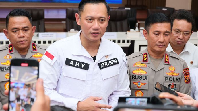 Menteri ATR/BPN Agus Harimurti Yudhoyono <b>(Dokumentasi Kementerian ATR/BPN)</b>