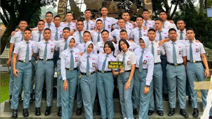 Siswa SMA Taruna Nusantara