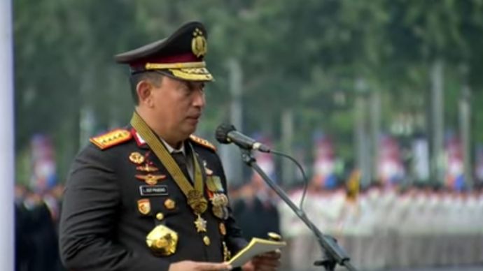 Kapolri Jenderal Listyo Sigit Prabowo. 