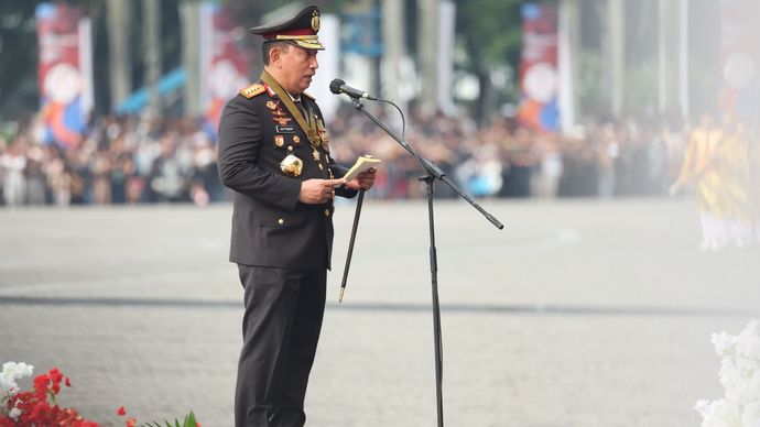Kapolri Jenderal Listyo Sigit Prabowo <b>(Dokumentasi Kemhan)</b>
