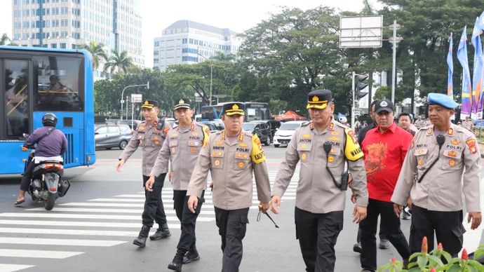 Kapolres Metro Jakarta Pusat Kombes Polisi Susatyo Purnomo Condro 