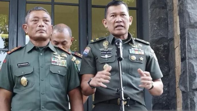 Kepala Dinas Penerangan TNI AD Brigjen TNI Kristomei Sianturi 