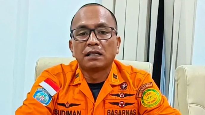 Kepala Subseksi Operasi Kantor Basarnas Kabupaten Natuna Budiman