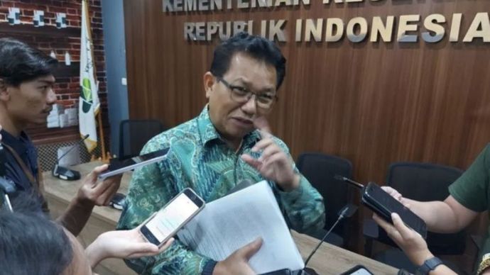 Juru Bicara Kementerian Kesehatan Mohammad Syahril 