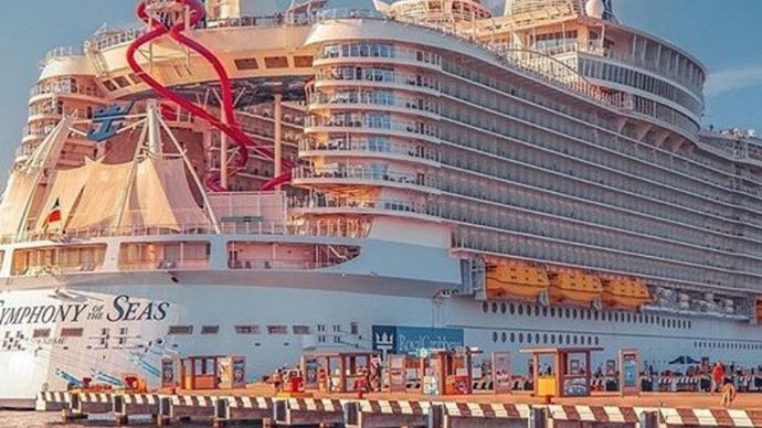 Kapal pesiar Symphony of the Seas <b>(Instagram)</b>