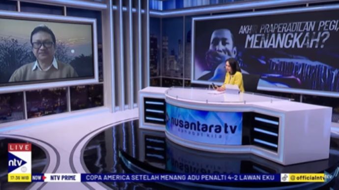 Pengamat Kepolisian ISES, Bambang Rukminto dalam Dialog NTV Prime di NusantaraTV/tangkapan layar NTV