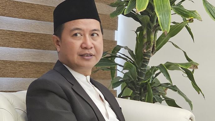  Dirjen Penyelenggaraan Haji dan Umrah Kementerian Agama Hilman Latief 