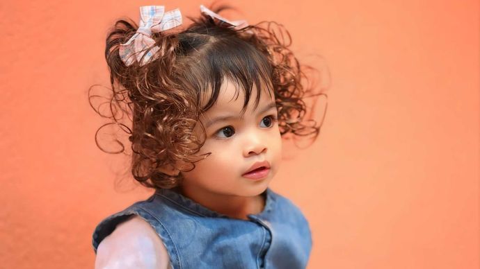 Brisia putri dari artis sinetron Baby Niken <b>(Dokumentasi)</b>