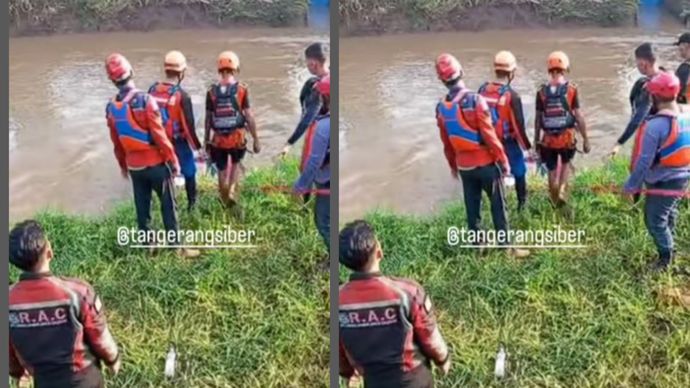 Bocah tenggelam di perumahan pondok bahar