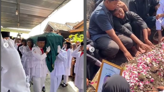 ketua osis SMAN 1 cawas meninggal dunia