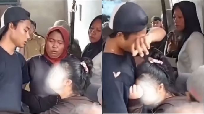 Seorang Kakak Melihat Adiknya Babak Belur di Sulut