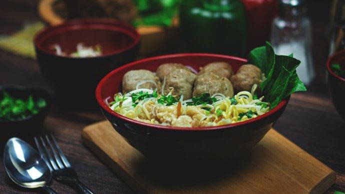 Ilustrasi Mie Bakso <b>(Pixabay)</b>