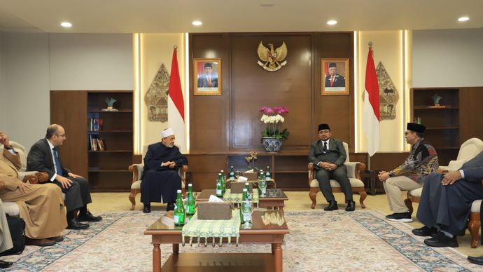 Kunjungan Grand Syekh Al Azhar Bawa Pesan Toleransi dan Moderasi