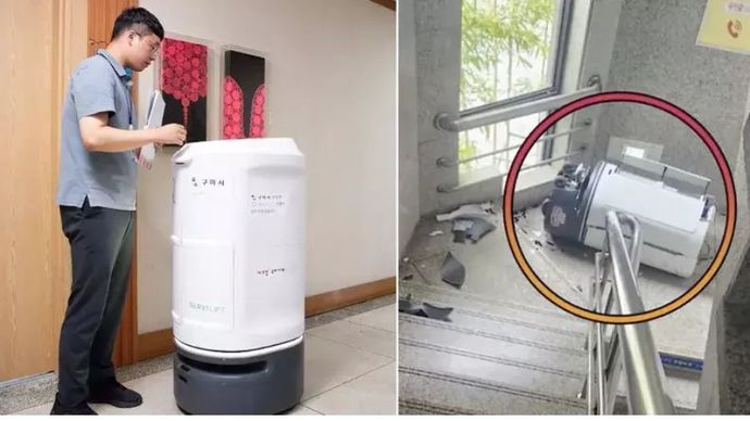 Robot Bunuh Diri di Korea Selatan