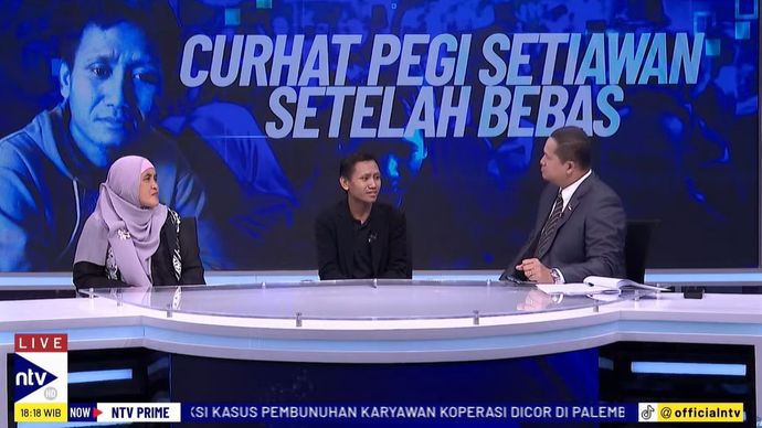 Hadir dalam program dialog NTV Prime di Nusantara TV, Kamis (11/7/2024), Pegi Setiawan mencurahkan isi hatinya.