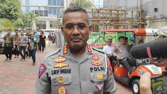 Dirlantas Polda Metro Jaya Kombes Pol Latif Usman 