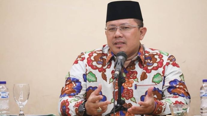 Direktur Layanan Haji dalam Negeri Kemenag Saiful Mujab