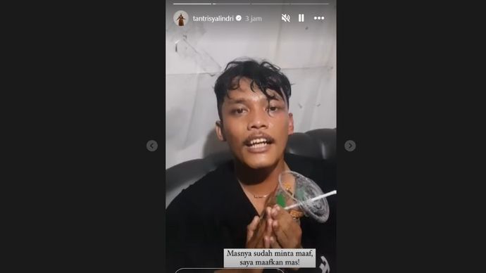 Wajah penonton yang tarik Tantri Kotak  <b>(Instagram)</b>